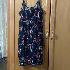 Spaghetti strap sun dress size L